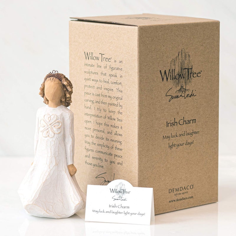 Willow Tree Irish Charm, Sculpted Hand-Painted Figure - Image 5